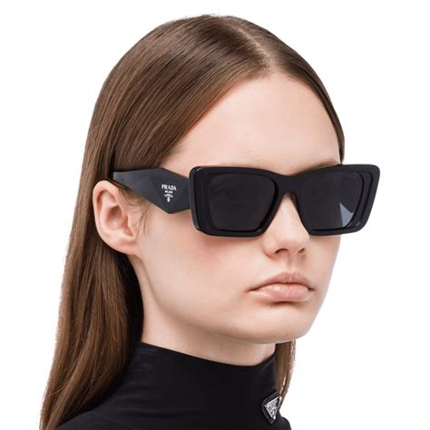 Prada PR 08YS 1AB5S0 51 Black Sunglasses 